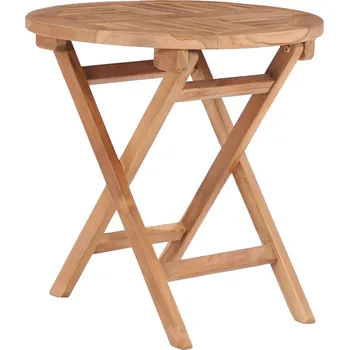 Zahradní stůl Skládací zahradní stůl 45 cm masivní teakové dřevo - 8719883827445