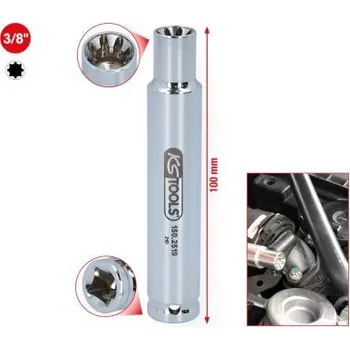 KS Tools 150.2519 Speciální nástrčný klíč 3/8" na šroubová spojení sacích potrubí