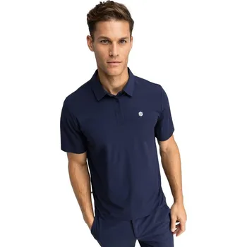 Pánské tričko SIROKO Pánská polokošile Birkdale Navy L MODRÁ