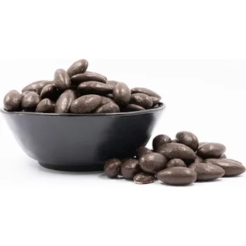 Lyopotraviny s.r.o. Mandle v hořké čokoládě - česká výroba Hmotnost balení: 200 g