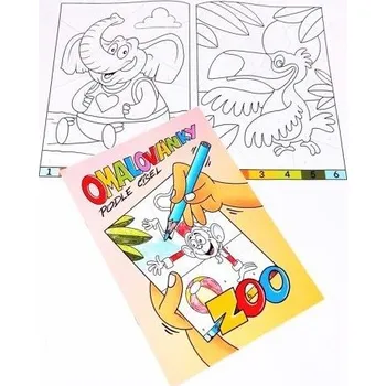 omalovánky Omalovánky číselné - ZOO (2396)