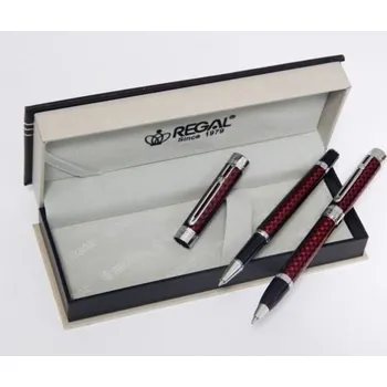 Souprava Ritz červená kuličkové pero+ roller/92820RB