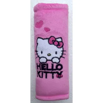 Návlek na bezpečnostní pás Polstrování pásu Hello Kitty růžová