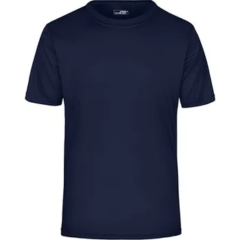 Pánské tričko James&amp;Nicholson Pánské funkční triko JN358 Navy 3XL