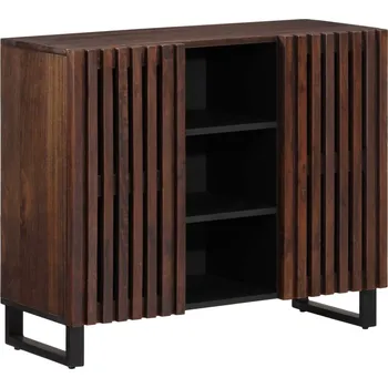 Příborník do zásuvky Příborník hnědý 90 x 34 x 75 cm masivní mangovníkové dřevo - 8721012490079