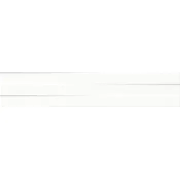 Dlažba Obklad do koupelny nebo kuchyně barevný Isola Capri White 7,5x30 cm