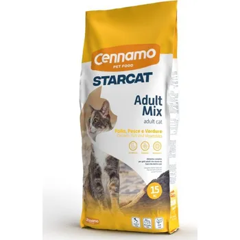 Krmivo pro kočku PLUTO Star Cat Adult Mix 15 kg