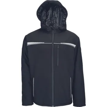 Cerva Emerton Str Unisex zimní softshellová bunda 03010719 černá 5XL