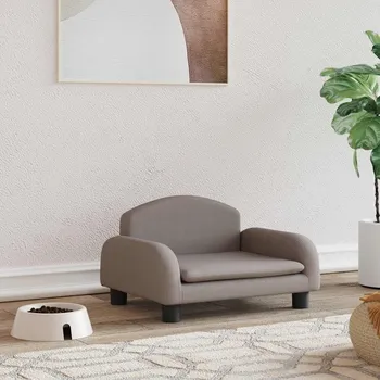 Pelíšek pro psa Pelíšek pro psy taupe 50 x 40 x 30 cm textil IM_171974