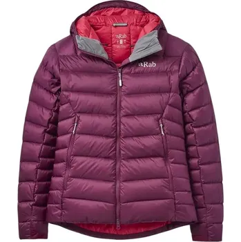 Dámská větrovka Dámská bunda Rab Electron Pro Hoody Wmns mulberry M