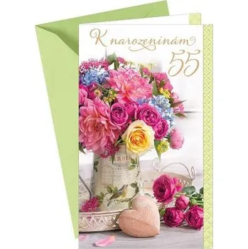 ARGUS Přání k narozeninám 55 15-6352c55