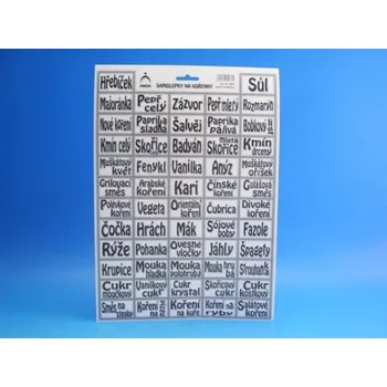 samolepka Samolepky na kořenky ART DECO 0961