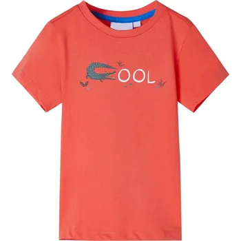 Chlapecké tričko Dětské tričko s krátkým rukávem světle červené 116 - 8721012016576