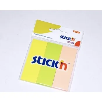 Samolepící bloček Samolepicí značkovací bločky Stick"n mix neonových barev 70x25cm