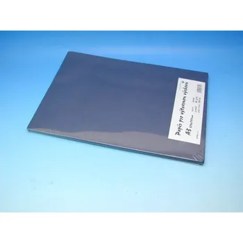 Barevný papír Papír A3 černý EKO