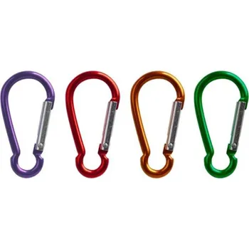 Karabinka 4ks mix barev PA535