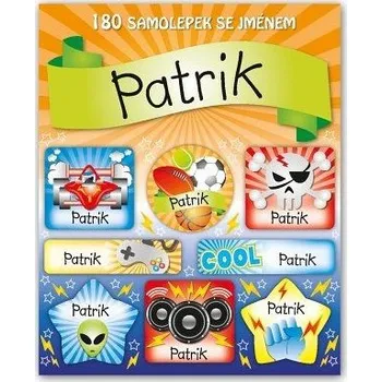 samolepka ARGUS Veselé nálepky samolepky se jménem Patrik 11140102