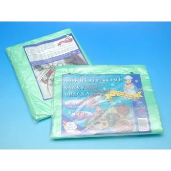 Sáček na potraviny Sáček mikroten 20x30cm zamražovací zelený 50ks