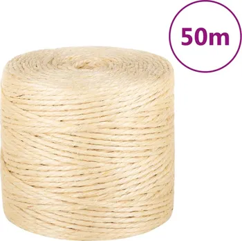 Vázací drát Provaz 100% sisal 4 mm 50 m - 8720845457532