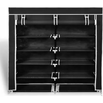 Botník Botník VidaXL 28 x 110 x 115 cm černá