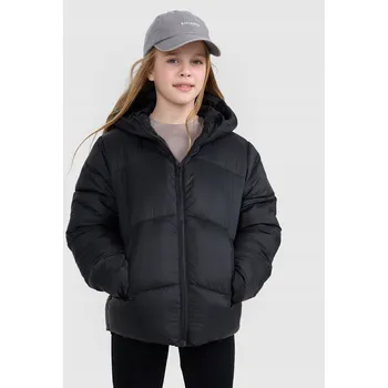 Dívčí bunda Dívčí péřová bunda se syntetickou výplní - černá