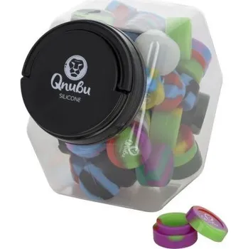 Dóza na potraviny Qnubu Silicone Rosin L 5 ml, silikonové pouzdro BOX 50 KS