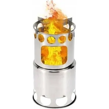 Turistický vařič Kempingová kamna / vařič na dřevo AT7917