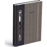 MFP D801 PU A5 denní 2026 tmavě…