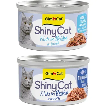 Krmivo pro kočku 24x70g GimCat ShinyCat - Tuňákový mix