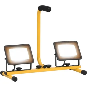 LED reflektor s rukojetí 2 x 30 W teplé bílé světlo - 8720286342749