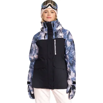 Dámská snowboardová bunda ROXY Dawnrae Parka wild wind darknight L