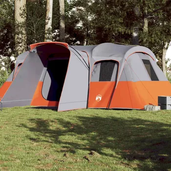 Stan Rodinný stan tunel pro 16 osob šedý nepromokavý - 8721012447431