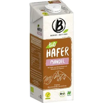 Rostlinné mléko Berief Nápoj ovesno-mandlový BIO 1 l