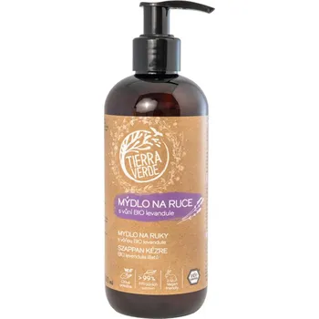Mýdlo Tierra Verde Tekuté mýdlo na ruce - BIO Levandule (290 ml) - pošk. obal