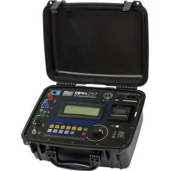 Revizní přístroj MPK-257 - Měřič malých odporů