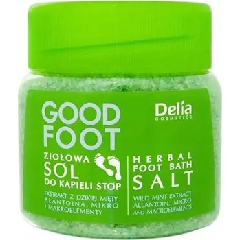 Sůl na nohy Delia Cosmetics relaxační 570 ml 604 g