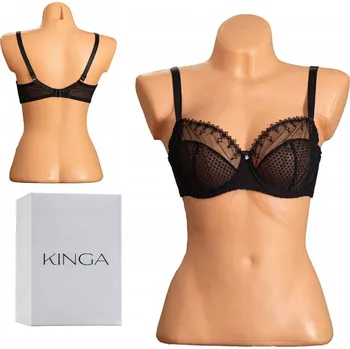 Podprsenka Kinga podprsenka s měkkými košíčky černá velikost 105C