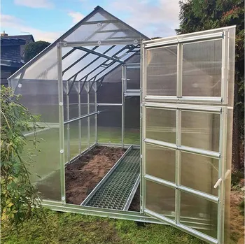 Skleník Gutta Gardentec H7 polykarbonátový skleník 7,17 x 2,35 m