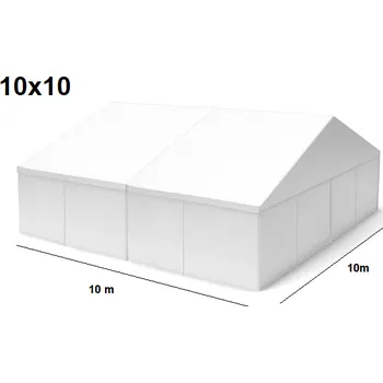 Zahradní stan TENTino Velkokapacitní párty stan 10x10 m Stav: BAZAROVÝ
