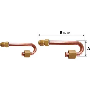 Fitinka Tecnosystemi Fittings reversed 1-4M x 1-4F - 3-8M x 3-8F