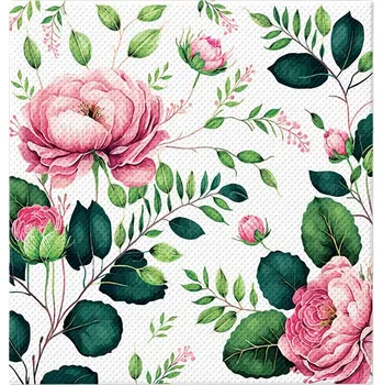 Papírový kapesník Paw Ubrousky PAW Softpoint Noble Roses 20ks Noble Roses 615820