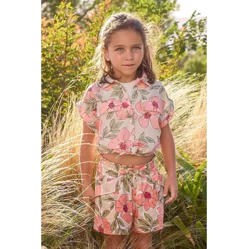 Dětské kraťasy Mayoral 3221.6G.Mini.PPY2 růžová 30X, vel. 122