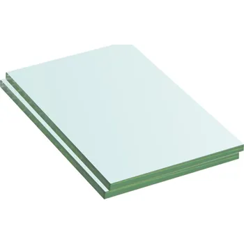 police Policové desky 2 ks sklo čiré 20 x 12 cm - 8719883873800