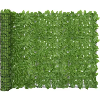 Markýza Balkónová zástěna se zelenými listy 300 x 150 cm - 8720286193181