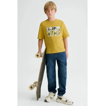 Chlapecké kalhoty Dětské rifle Mayoral 6570.7F.Junior.PPY2 námořnická modř 59X, vel. 128