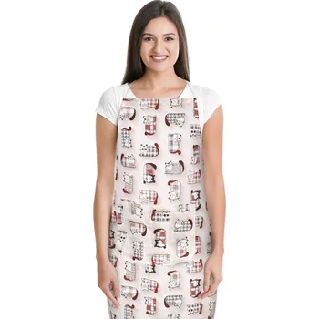 Kuchyňská zástěra Kuchyňská zástěra EMA - červená kočka