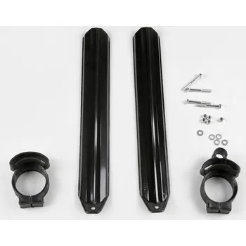 Tlumič řízení UFO kryty předních tlumičů WHITE POWER barva černá (UFO kryty předních tlumičů WHITE POWER barva černá)