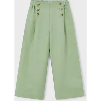 Chlapecké kalhoty Dětské kalhoty s příměsí lnu Mayoral 3589.6G.Mini.PPY2 zelená 77X, vel. 128