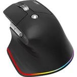 Acer Smart Fit Vertical Mouse - Black, Wireless RF 2.4GHz + BT (2x) + USB, vertikální (pro praváky), citlivost 8000 DPI HP.EXPBG.020