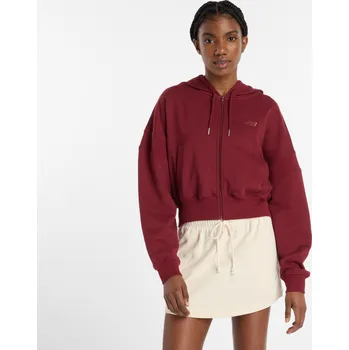 Dámská mikina Dámská mikina New Balance WJ51506MHB – bordó